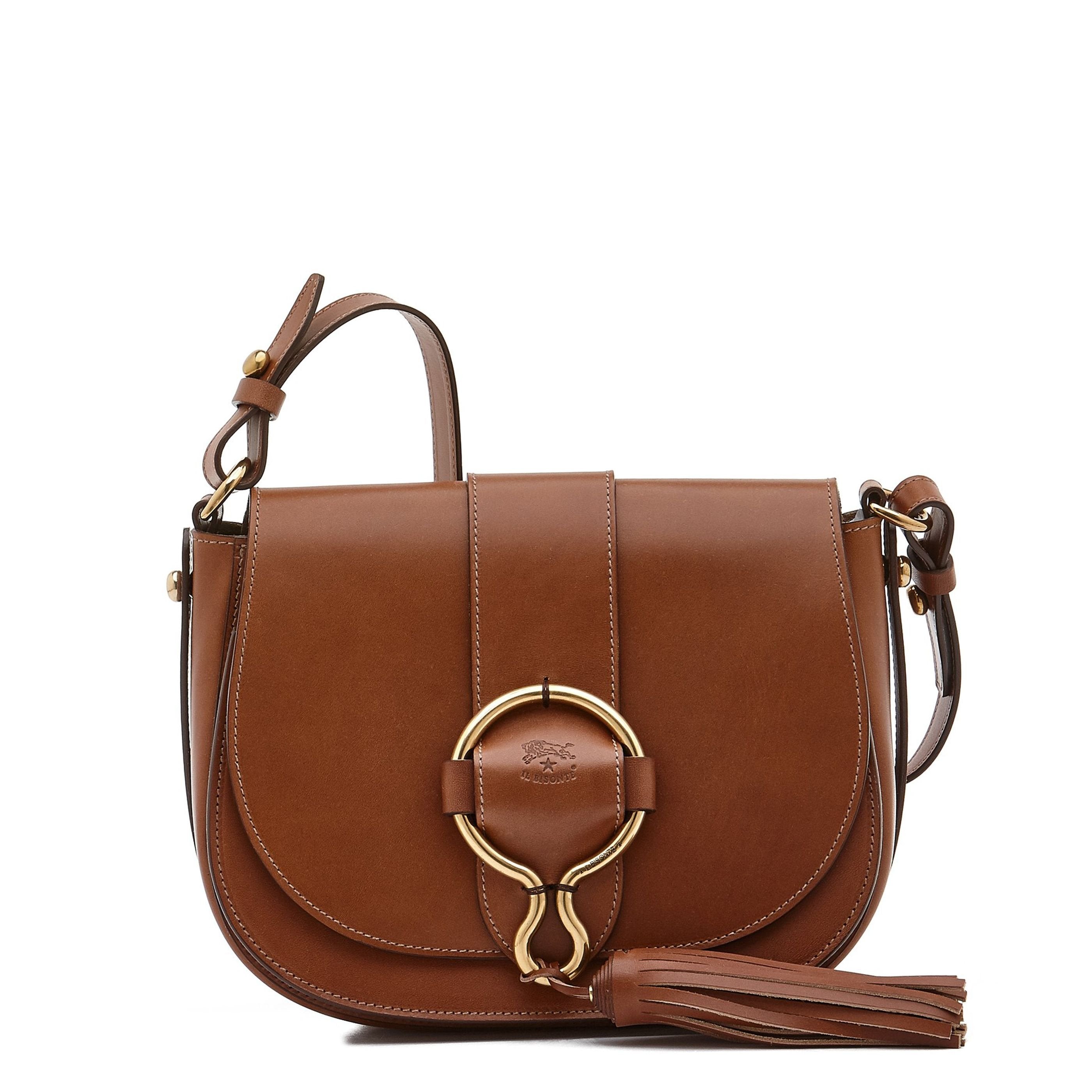 Maeve Loop Bag Italian Leather Handbag Handcrafted Skilled 