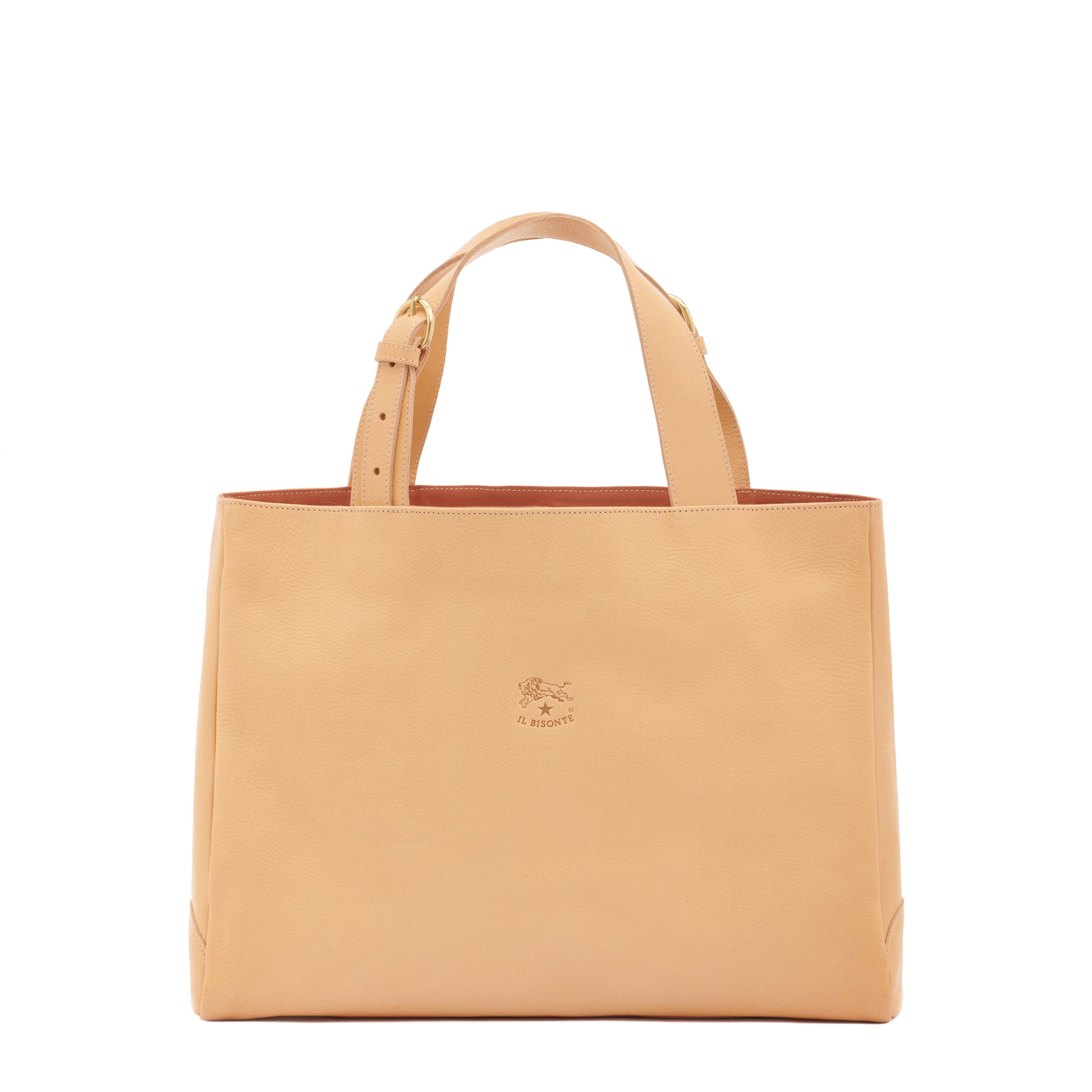 Women's shoulder bag in leather color natural – Il Bisonte
