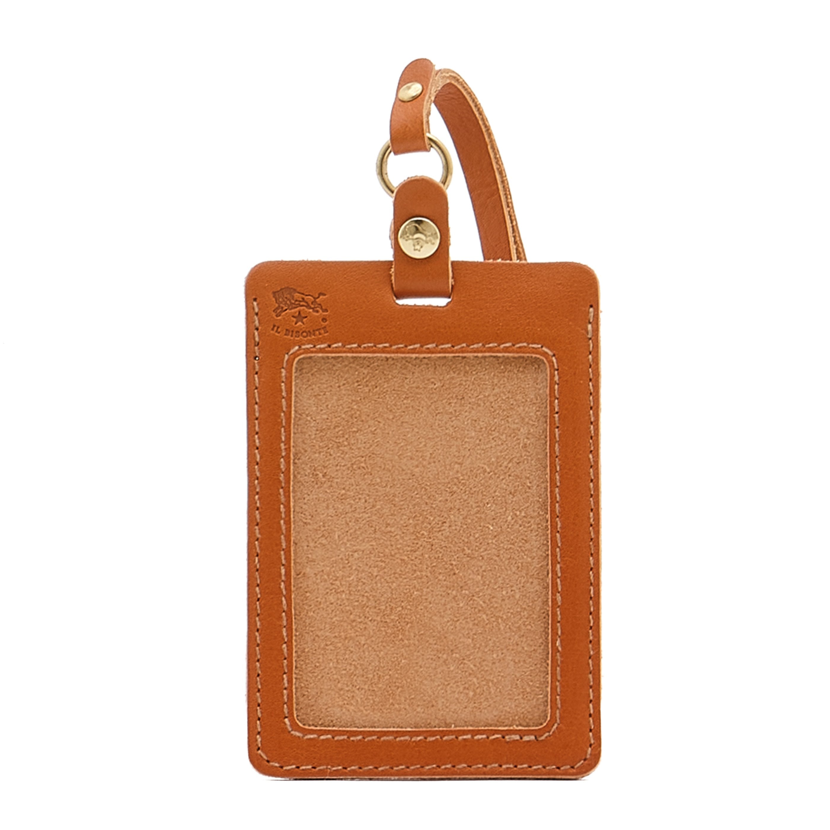 Card Holder Leather Vegetable Tanned Calf Brown