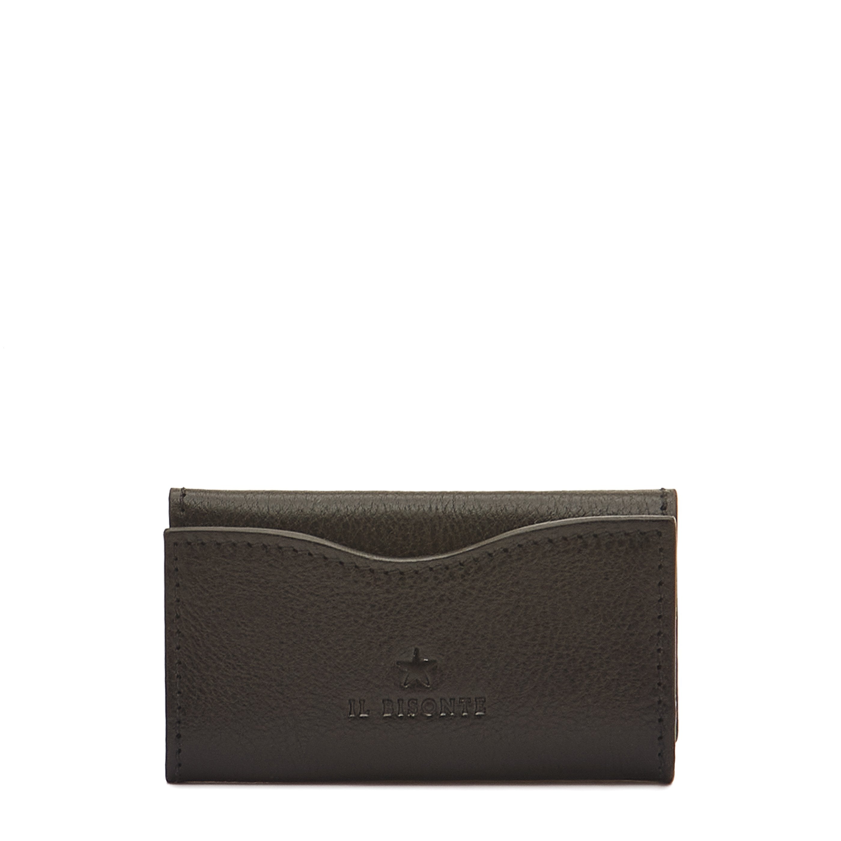 Oliveta | Women's keyring in leather color black