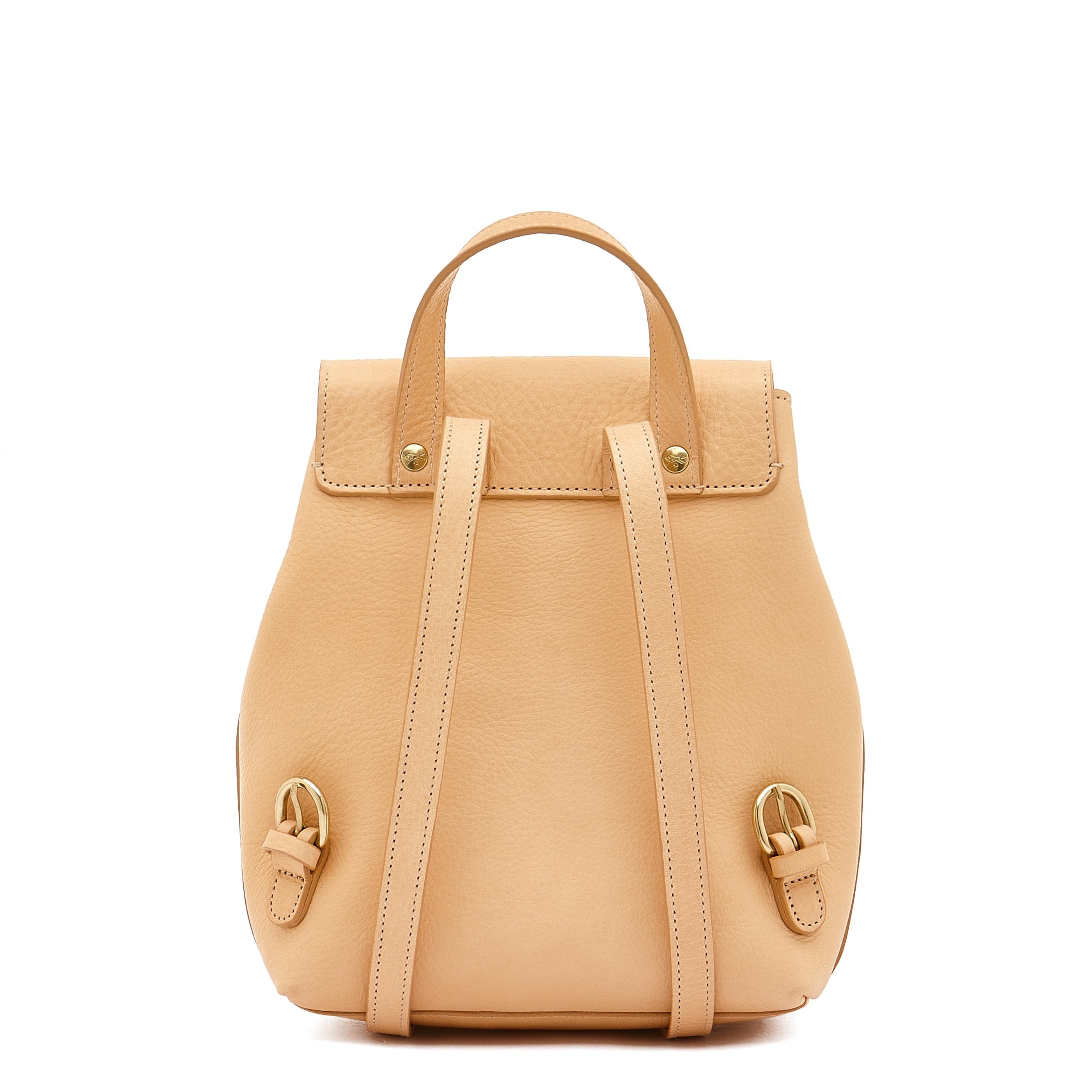 Mezzomonte | Women's backpack in leather color natural