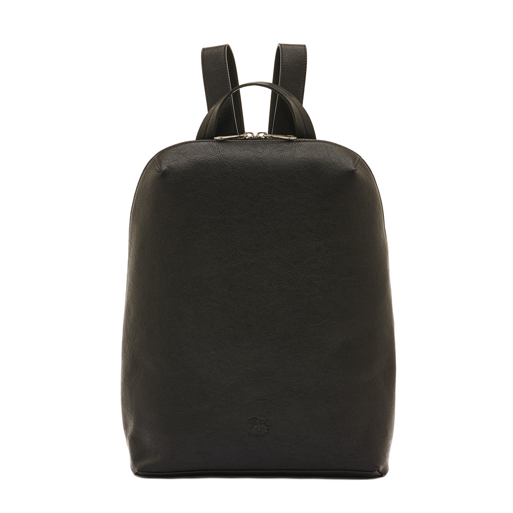 Duccio | Men's backpack in vintage leather color black