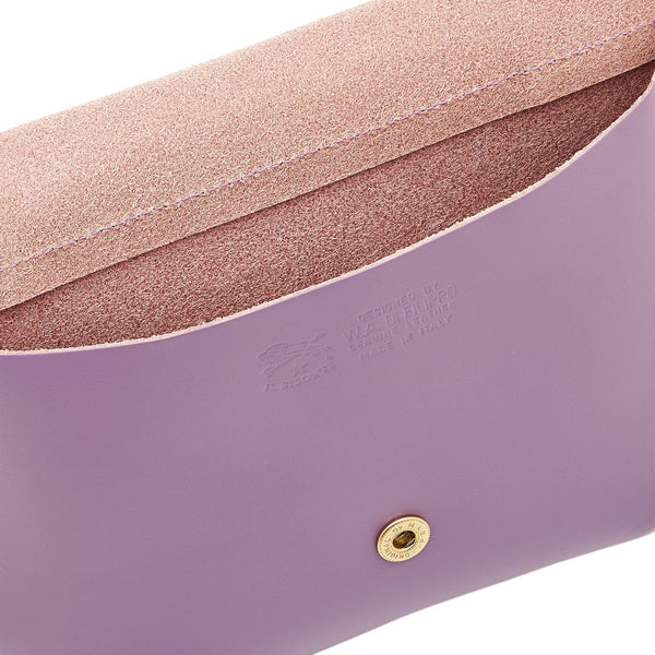 Parione | Women's belt bag in leather color wisteria