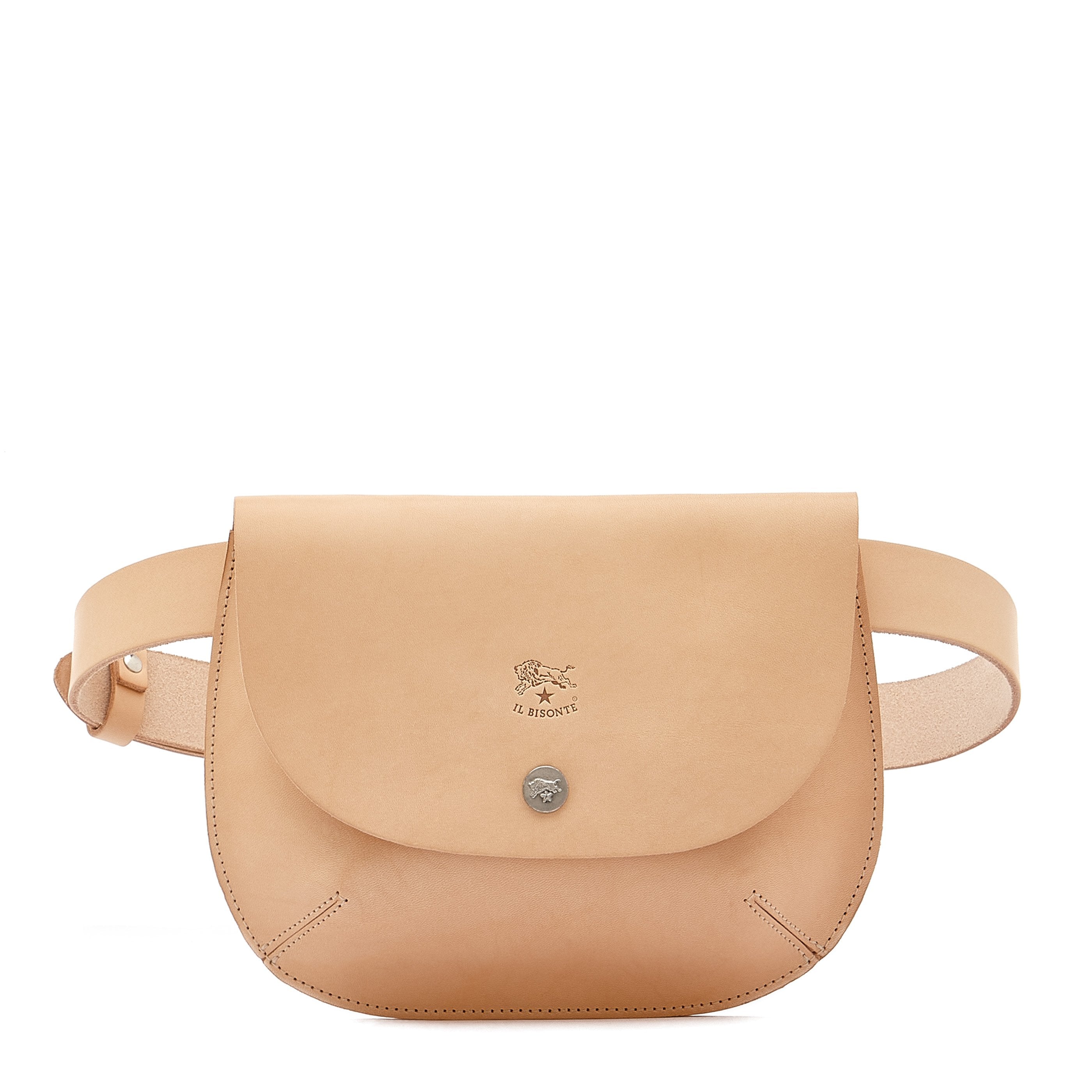 Parione | Marsupio da donna in pelle colore naturale