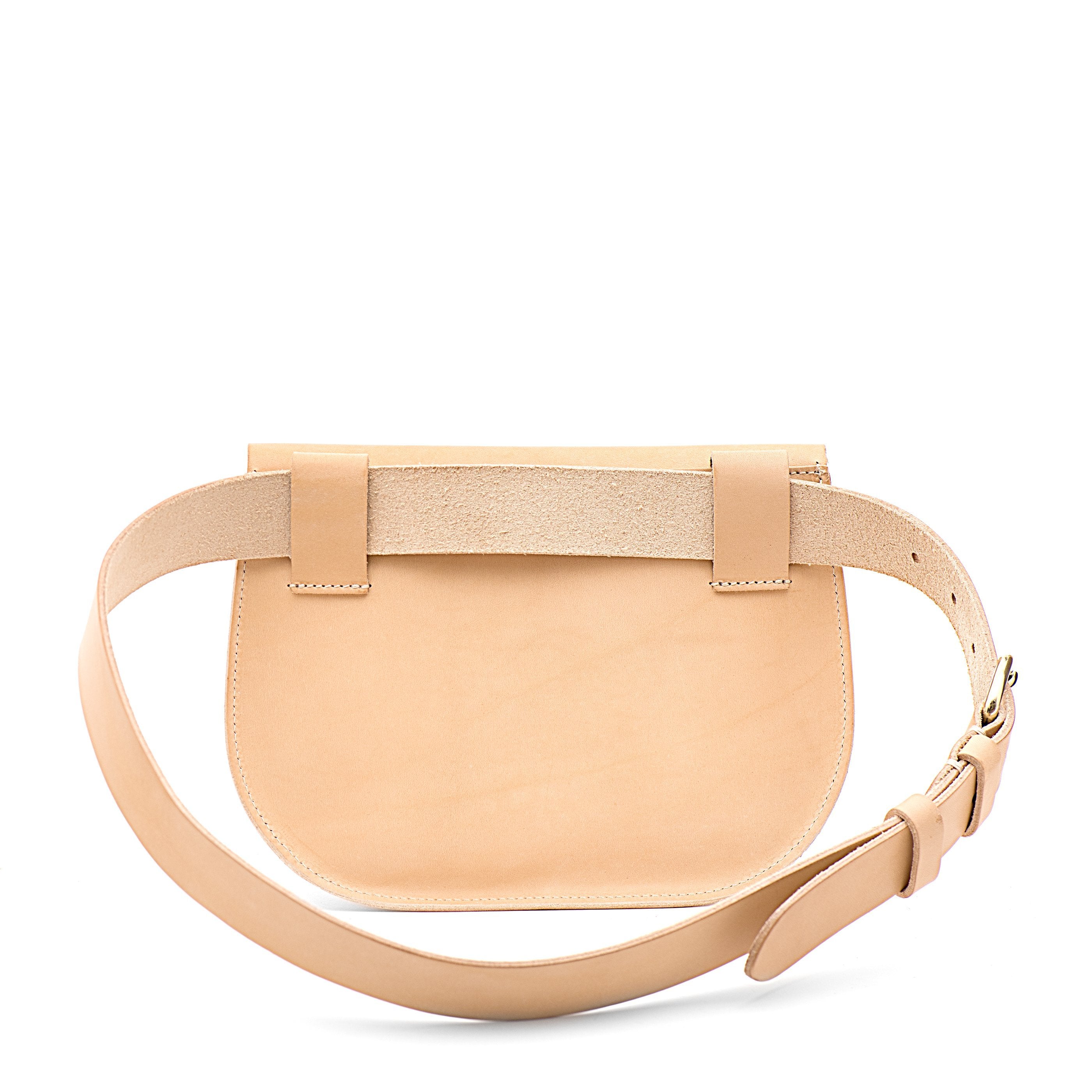 Parione | Marsupio da donna in pelle colore naturale