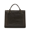 Manhattan | Serviette pour femme en cuir couleur noir
