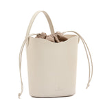 Il Bisonte Cherry Bucket In Leather in Red