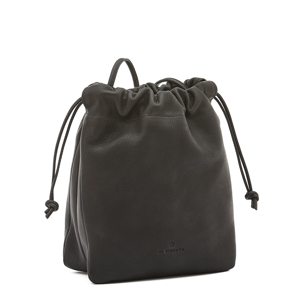 Bellini | Sac seau pour femme en cuir couleur noir