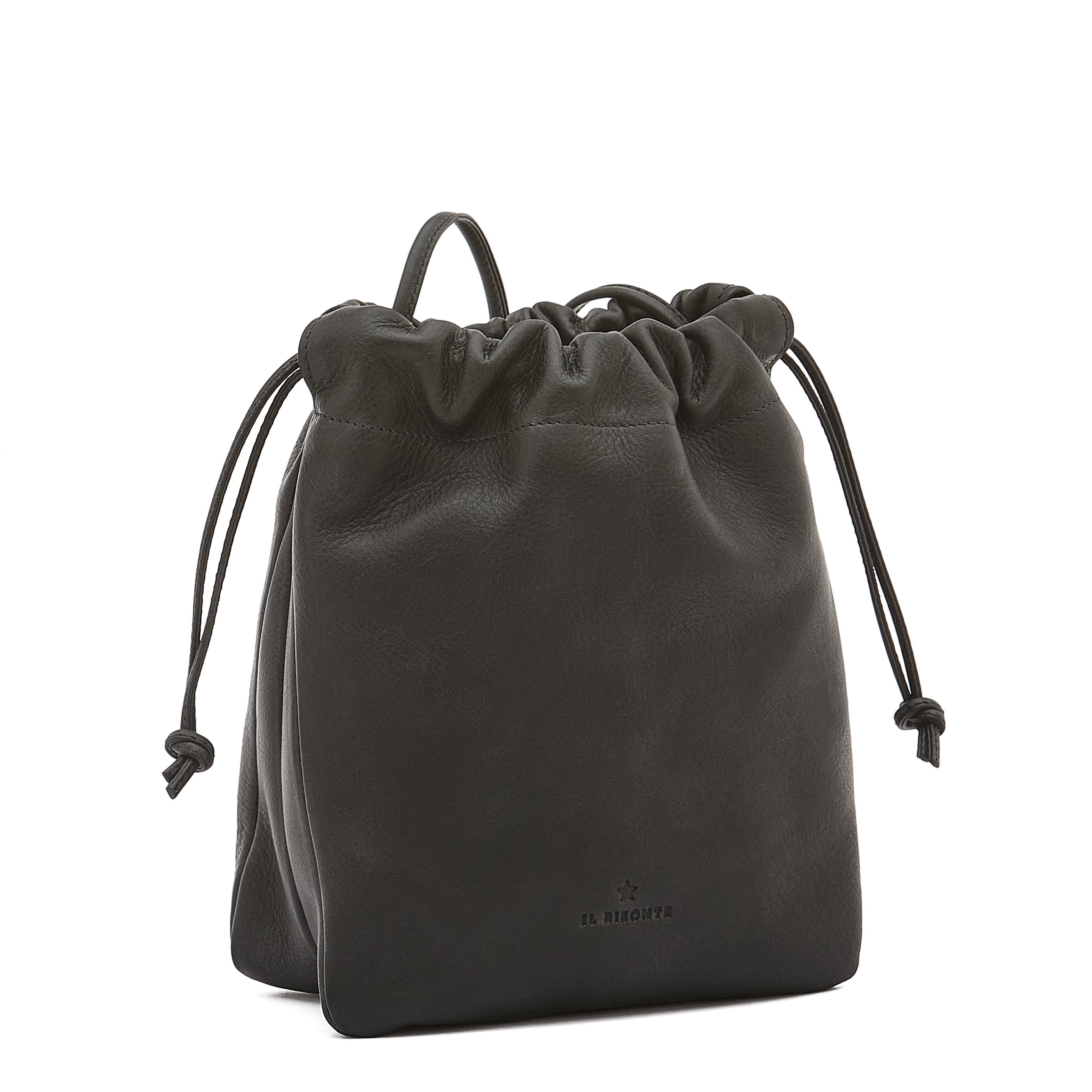 Bellini | Sac seau pour femme en cuir couleur noir