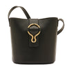 Consuelo | Sac seau pour femme en cuir couleur noir