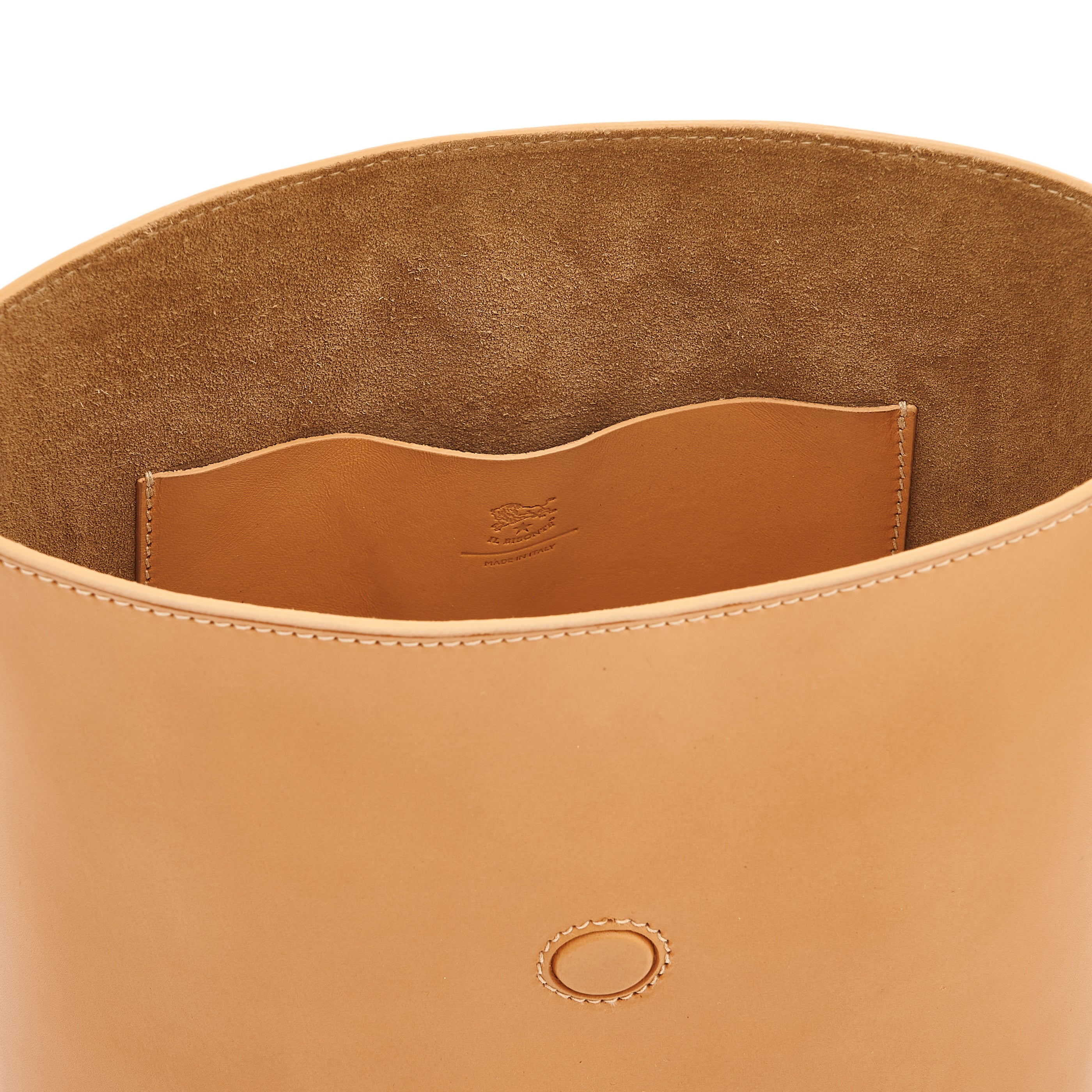 Consuelo | Sac seau pour femme en cuir couleur naturel