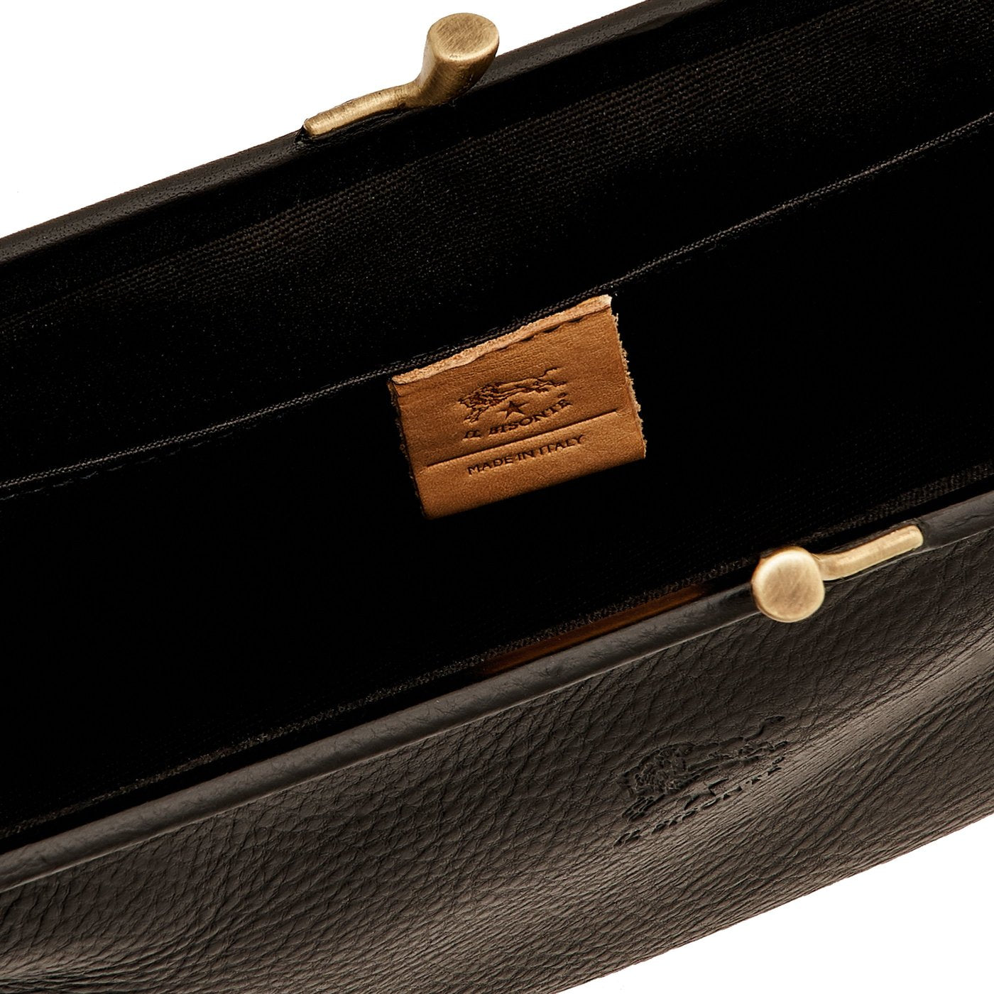 Fendi Chainstrap Forever Mini Pochette Bag in Black