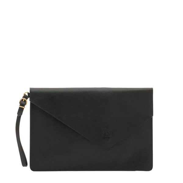 Boboli | Women's clutch bag in leather color black