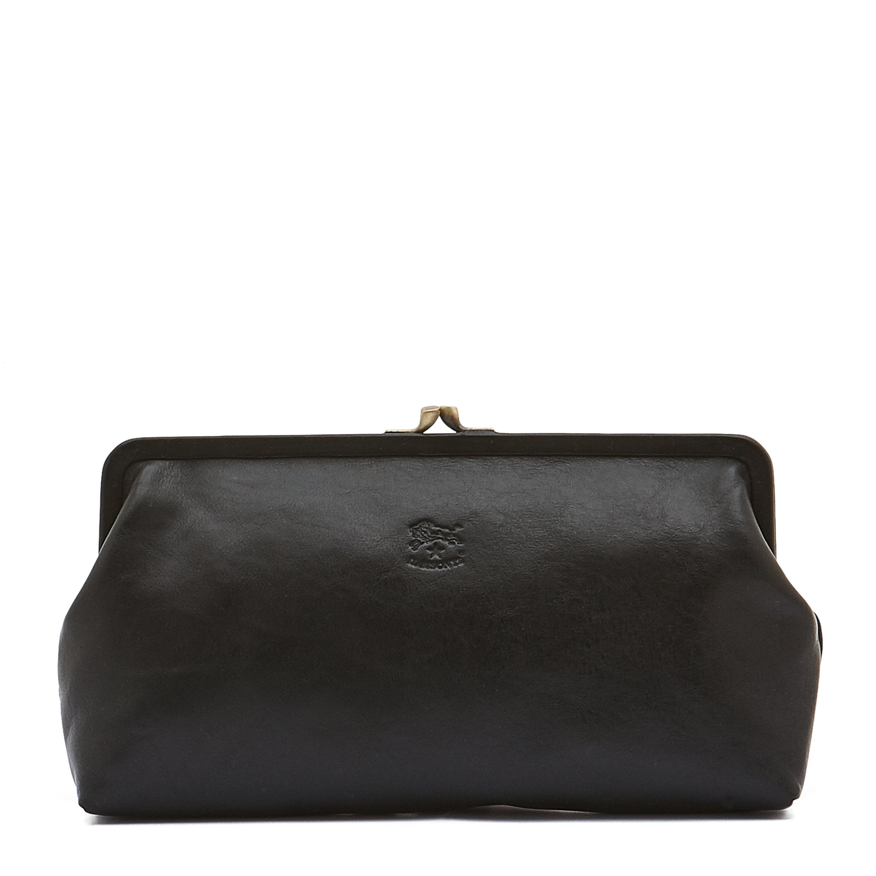 Manuela | Pochette da donna in pelle colore nero