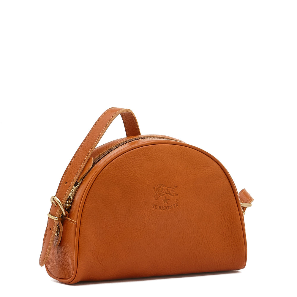 Sac Bandouliere pour Femme en Cuir couleur Caramel