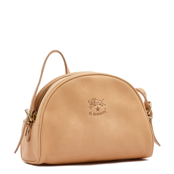 Sac Bandouliere pour Femme en Cuir couleur Naturel