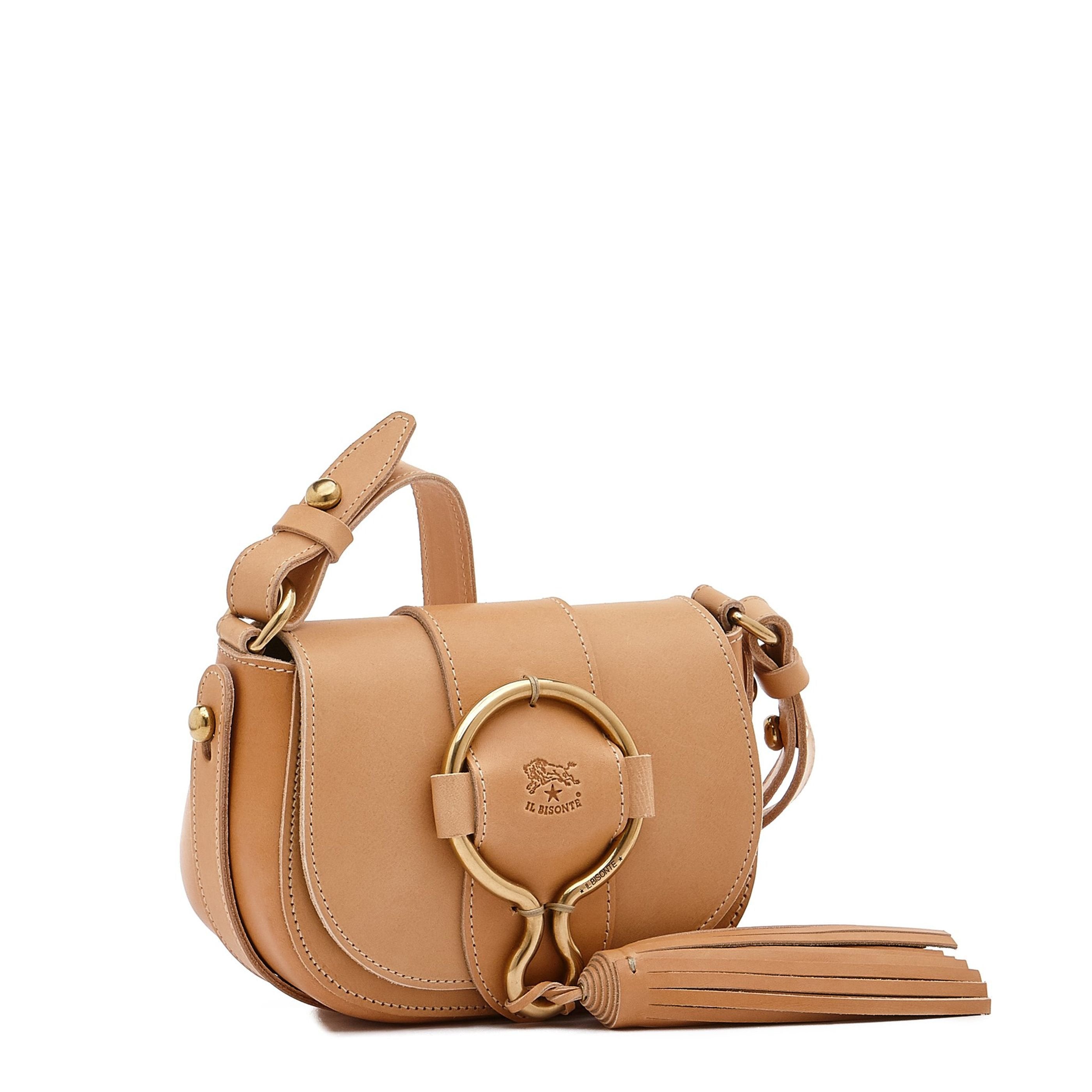 Maeve Loop Bag Italian Leather Handbag Handcrafted Skilled 