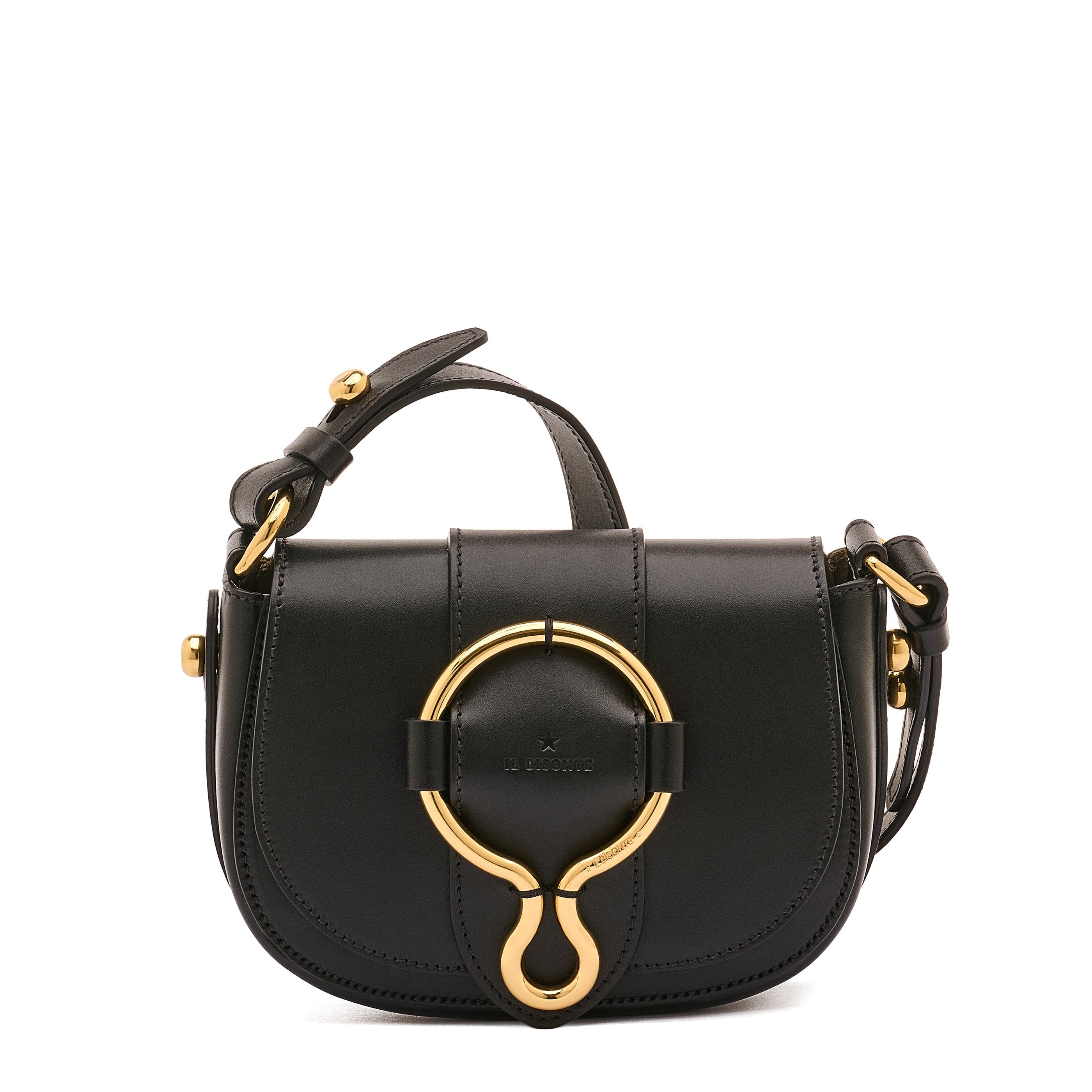 Consuelo | Borsa a tracolla da donna in pelle colore nero