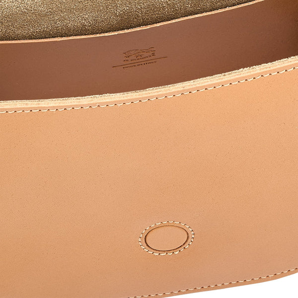 Consuelo | Borsa a tracolla da donna in pelle colore naturale