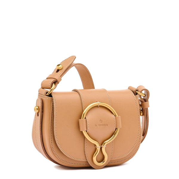 Consuelo | Borsa a tracolla da donna in pelle colore naturale
