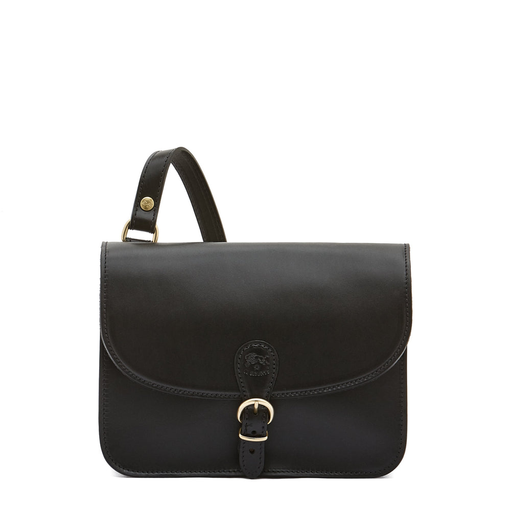 Salina | Sac bandouliere pour femme en cuir couleur noir