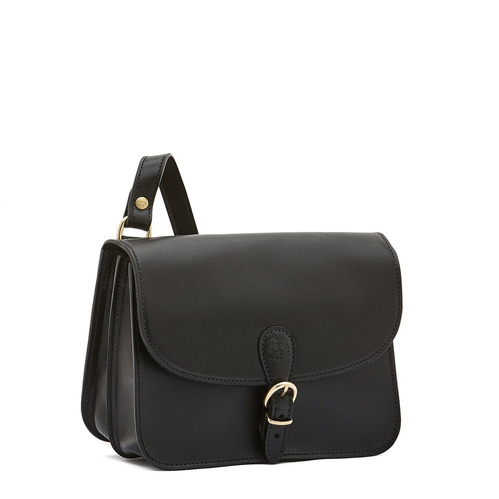 Salina | Sac bandouliere pour femme en cuir couleur noir