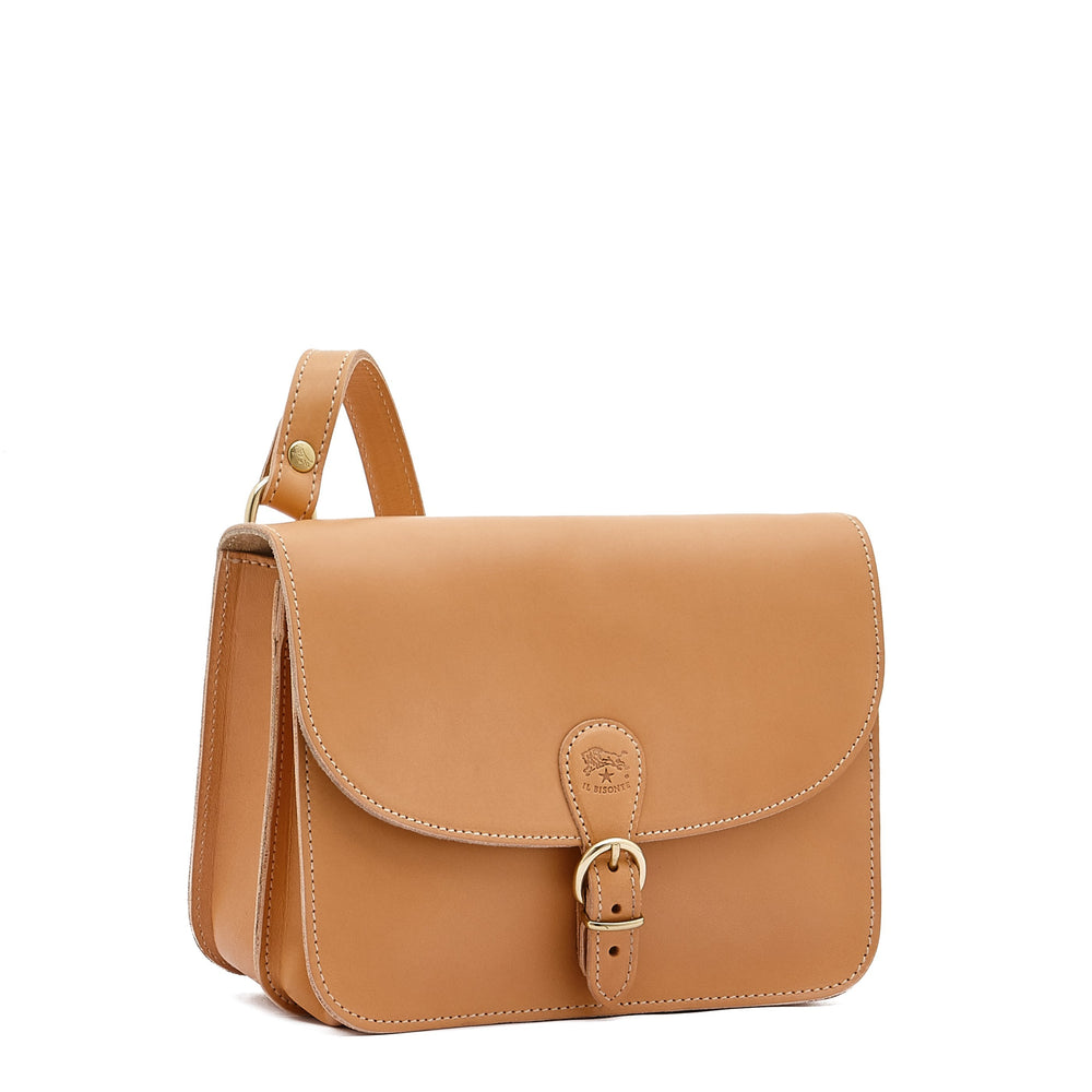 Salina | Sac bandouliere pour femme en cuir couleur naturel