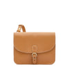 Salina | Sac bandouliere pour femme en cuir couleur naturel
