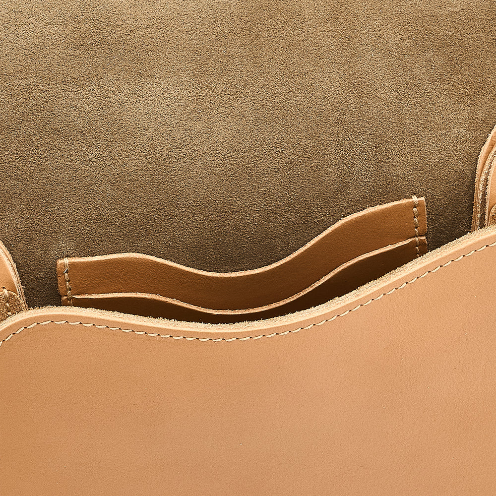 Consuelo | Sac bandouliere pour femme en cuir couleur naturel