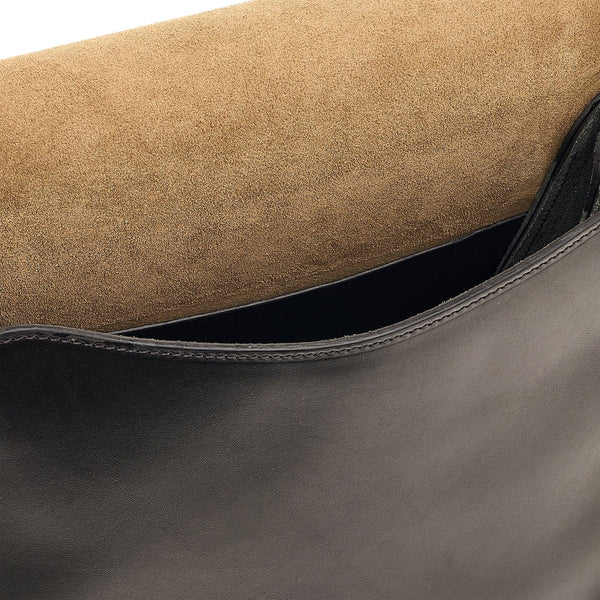 Consuelo | Sac bandouliere pour femme en cuir couleur noir