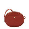 Rubino | Sac bandouliere pour femme en cuir couleur rouge