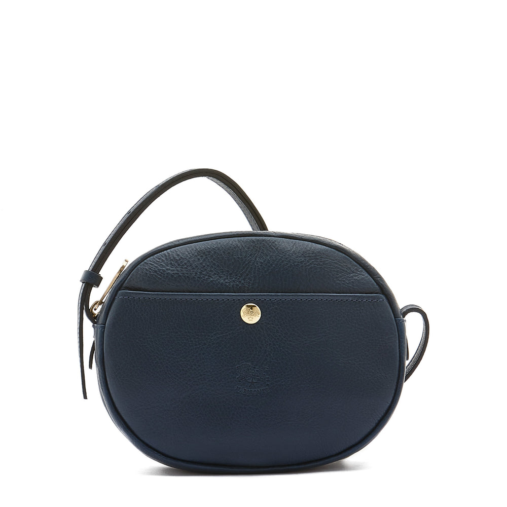 Rubino | Women's Crossbody Bag in Leather color Blue