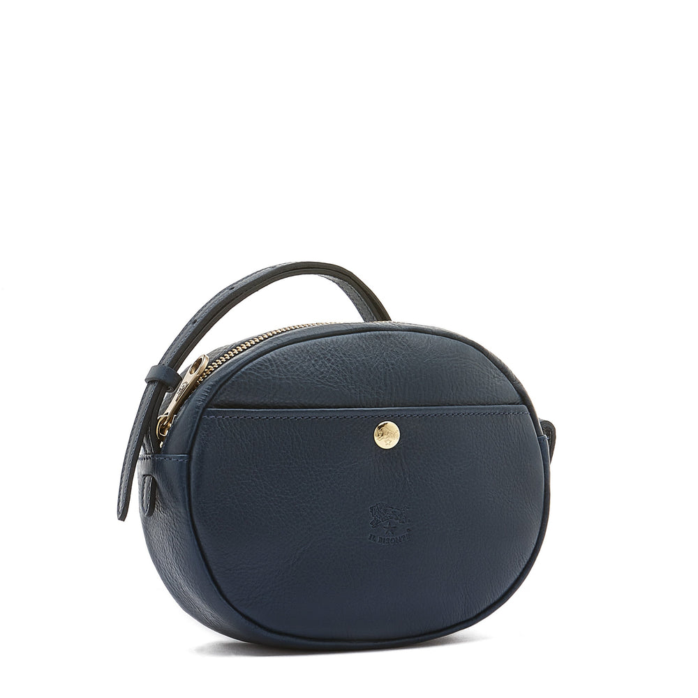 Rubino | Women's Crossbody Bag in Leather color Blue