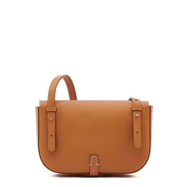 Piccarda Small | Women's Crossbody Bag in Leather color Natural