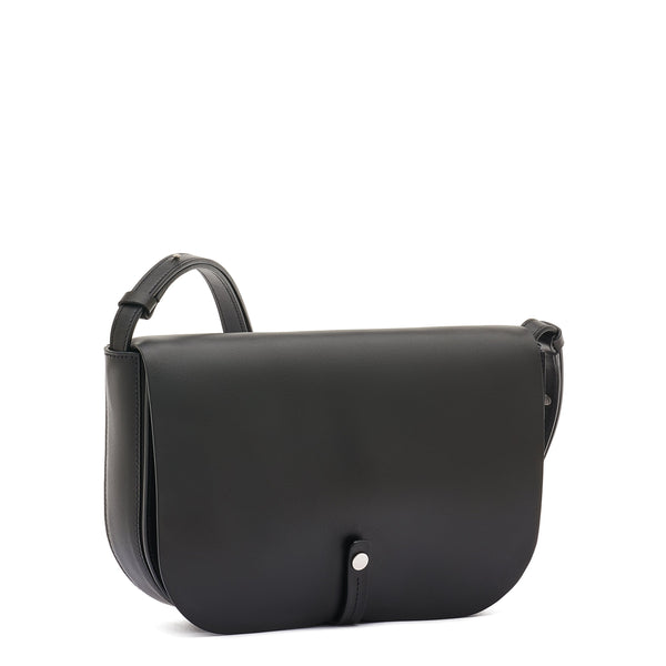 Tondina | Sac bandouliere pour femme en cuir couleur noir