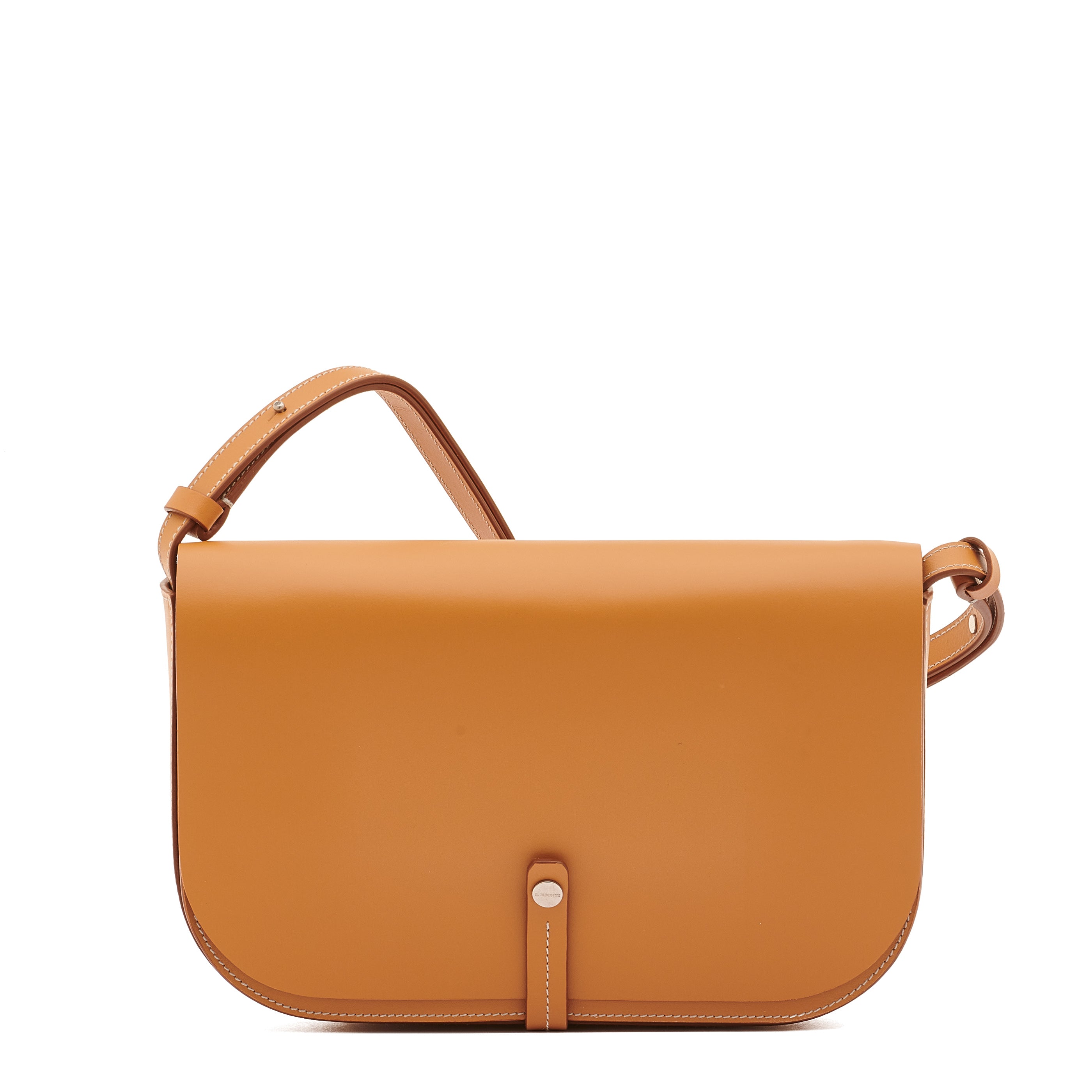 Tondina | Women's crossbody bag in leather color natural