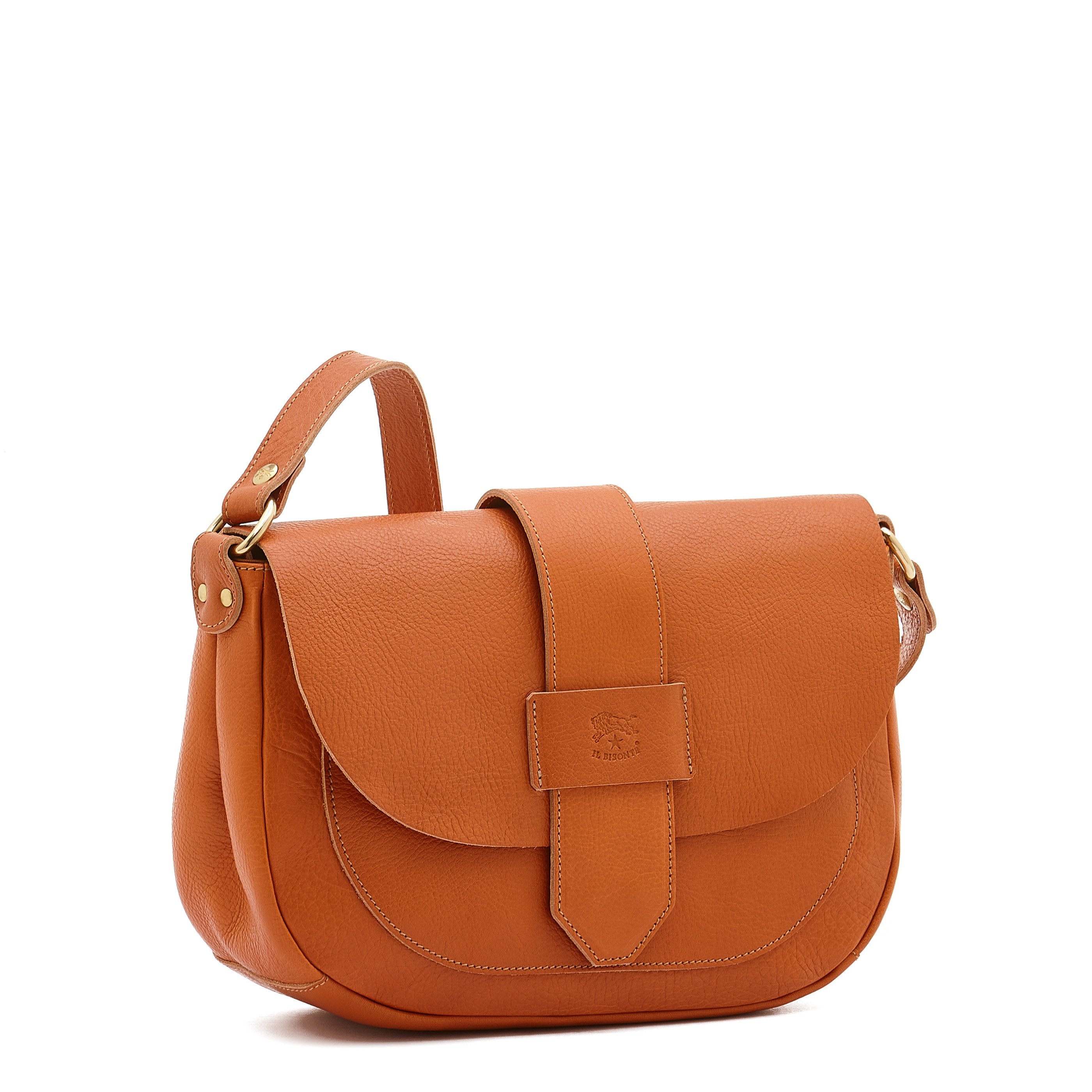 Fausta Medium  Women's crossbody bag in leather color natural – Il Bisonte