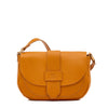 Fausta Medium | Women's crossbody bag in leather color honey