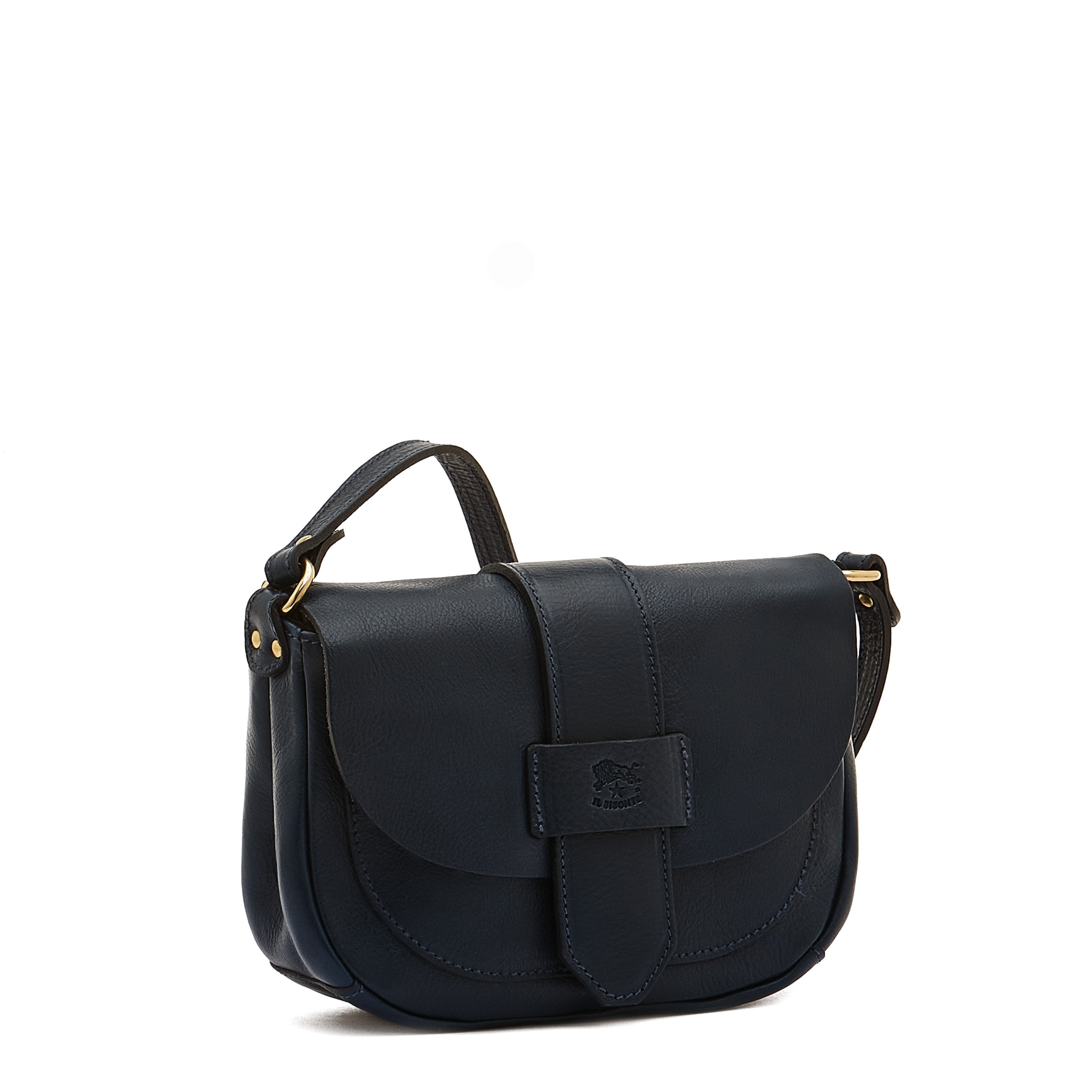 Dior And Shawn Crossbody Backpack Navy in Grained Calfskin with