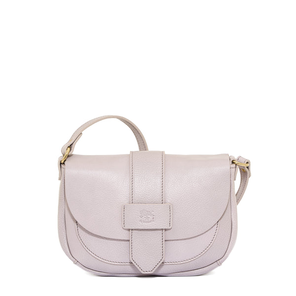 Fausta Small | Women's crossbody bag in vintage leather color iris