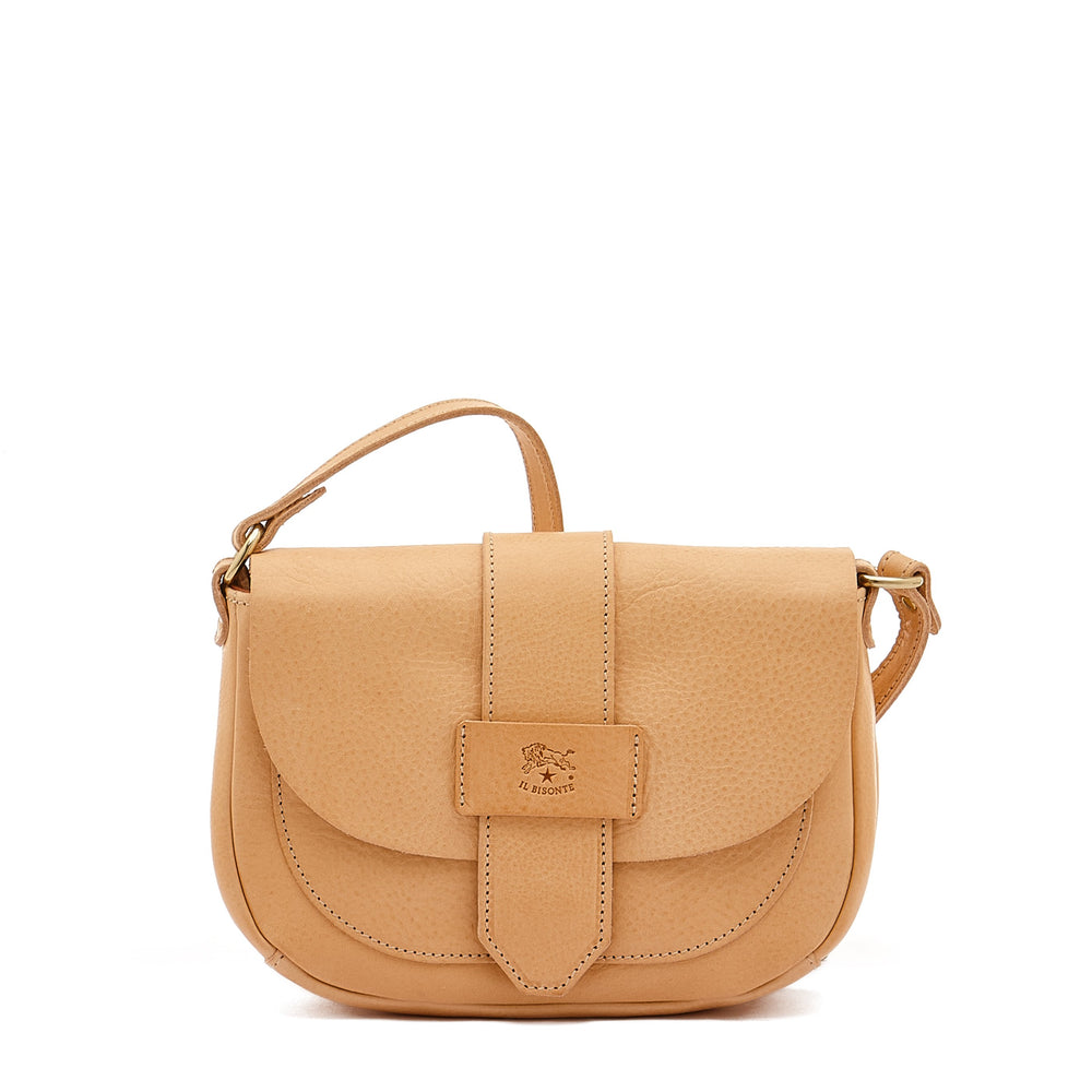 Fausta Small | Borsa a tracolla da donna in pelle colore naturale