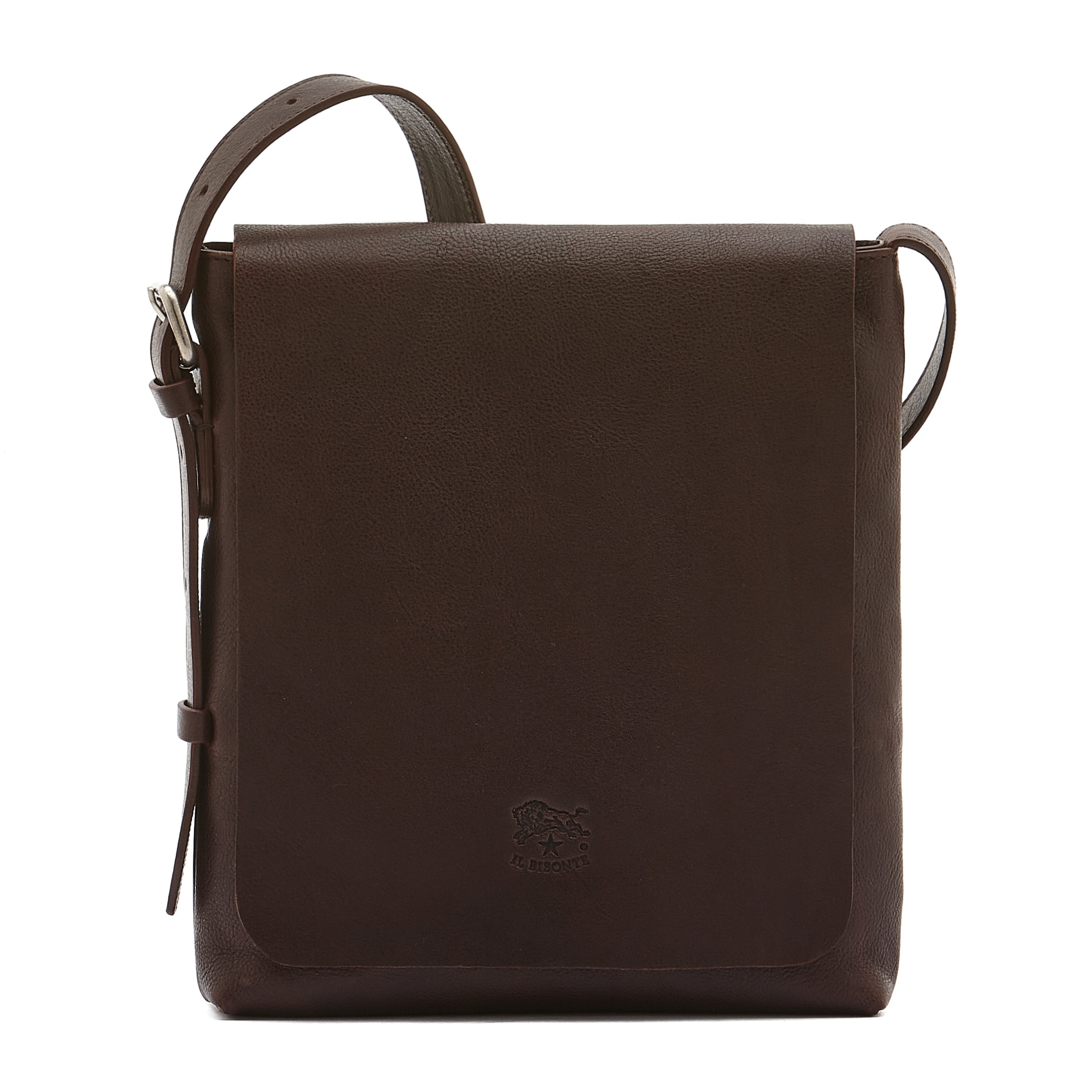 Brolio | Sac bandouliere pour homme en cuir vintage couleur cafè