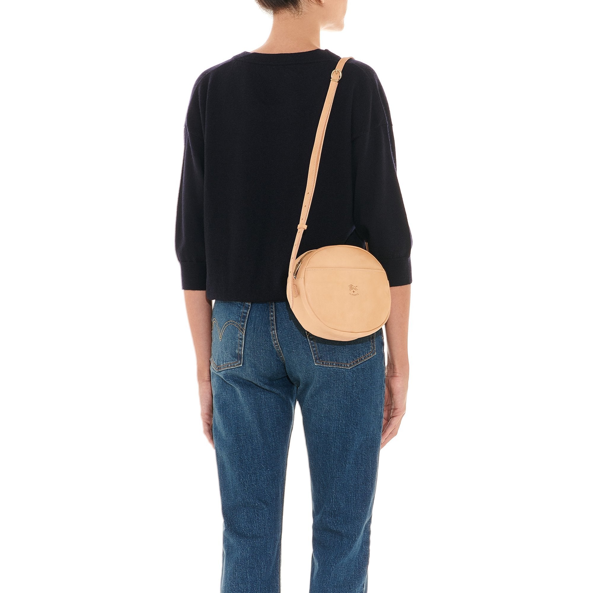Rubino | Sac bandouliere pour femme en cuir couleur naturel