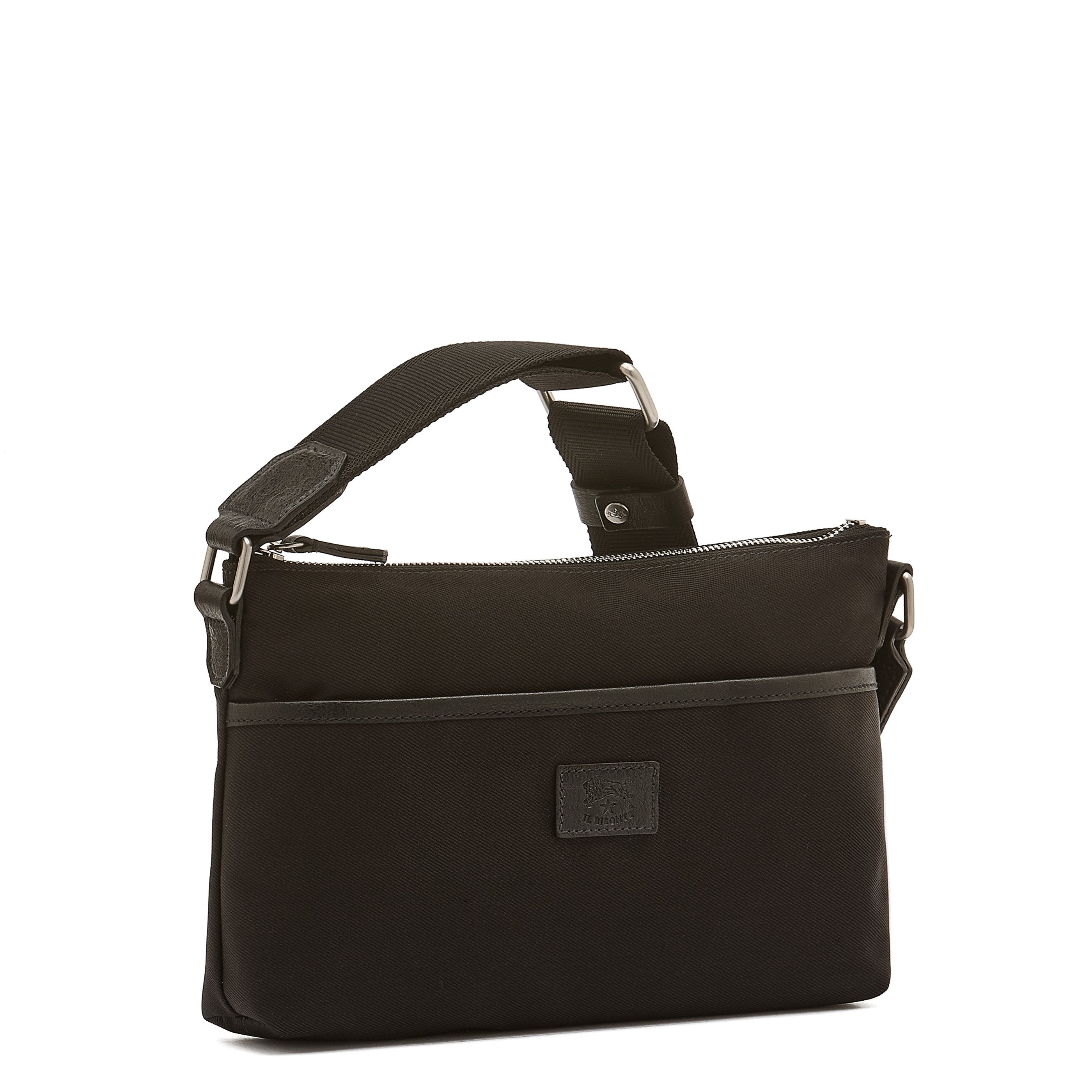 Bardi | Men's crossbody bag in fabric color black