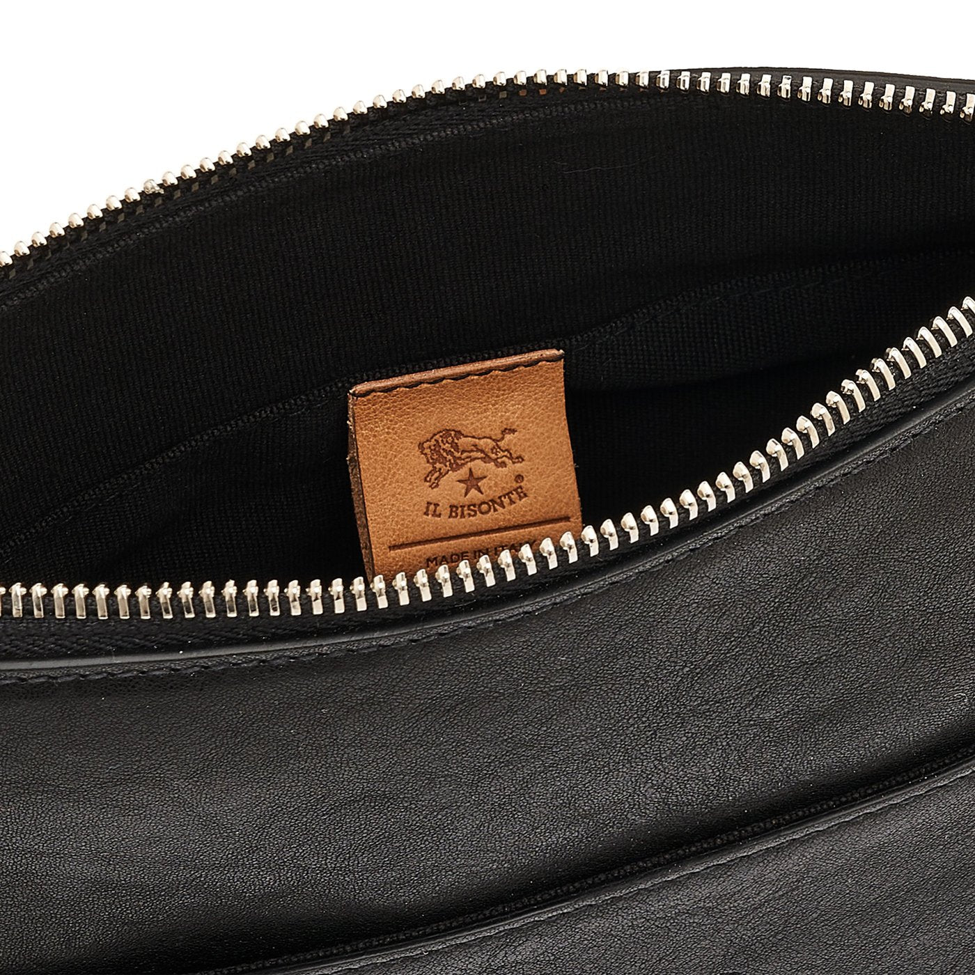 Oriuolo  Sac bandouliere pour homme en cuir vintage couleur noir – Il  Bisonte