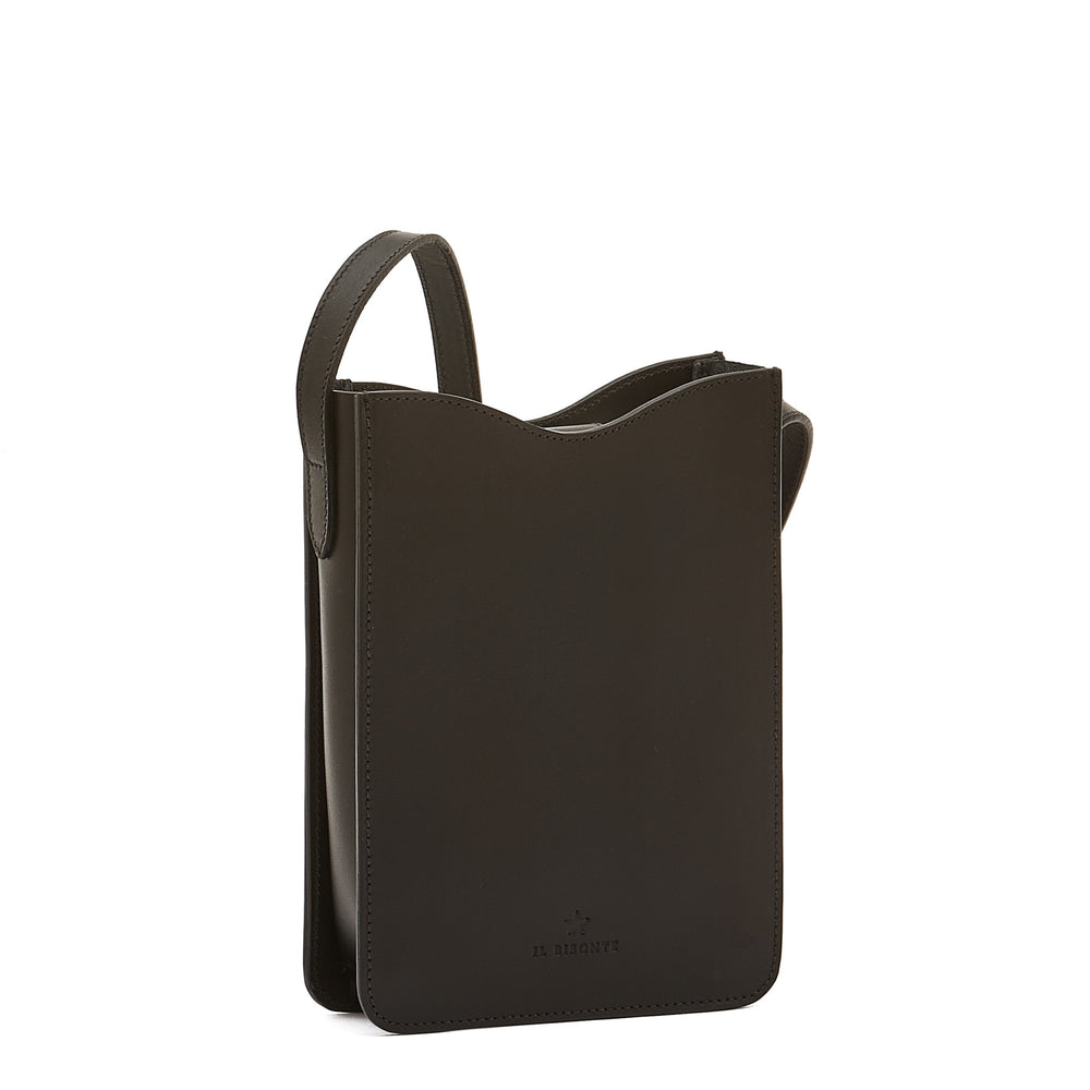 Roseto | Sac bandouliere pour femme en cuir couleur noir