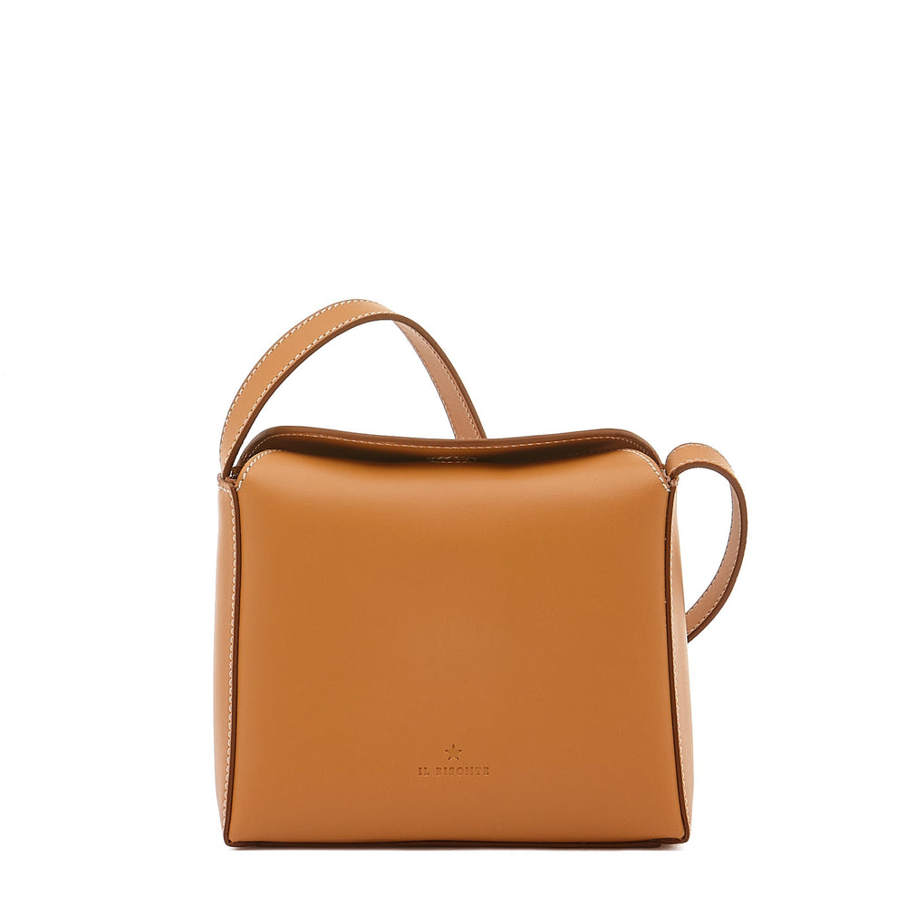 Maggio | Women's crossbody bag in leather color natural