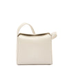Maggio | Women's crossbody bag in leather color white seal