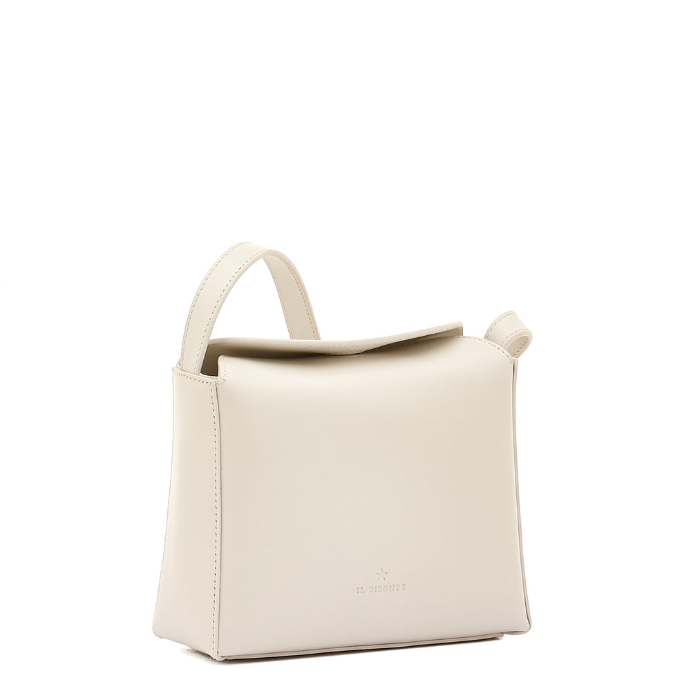 Maggio | Women's crossbody bag in leather color white seal