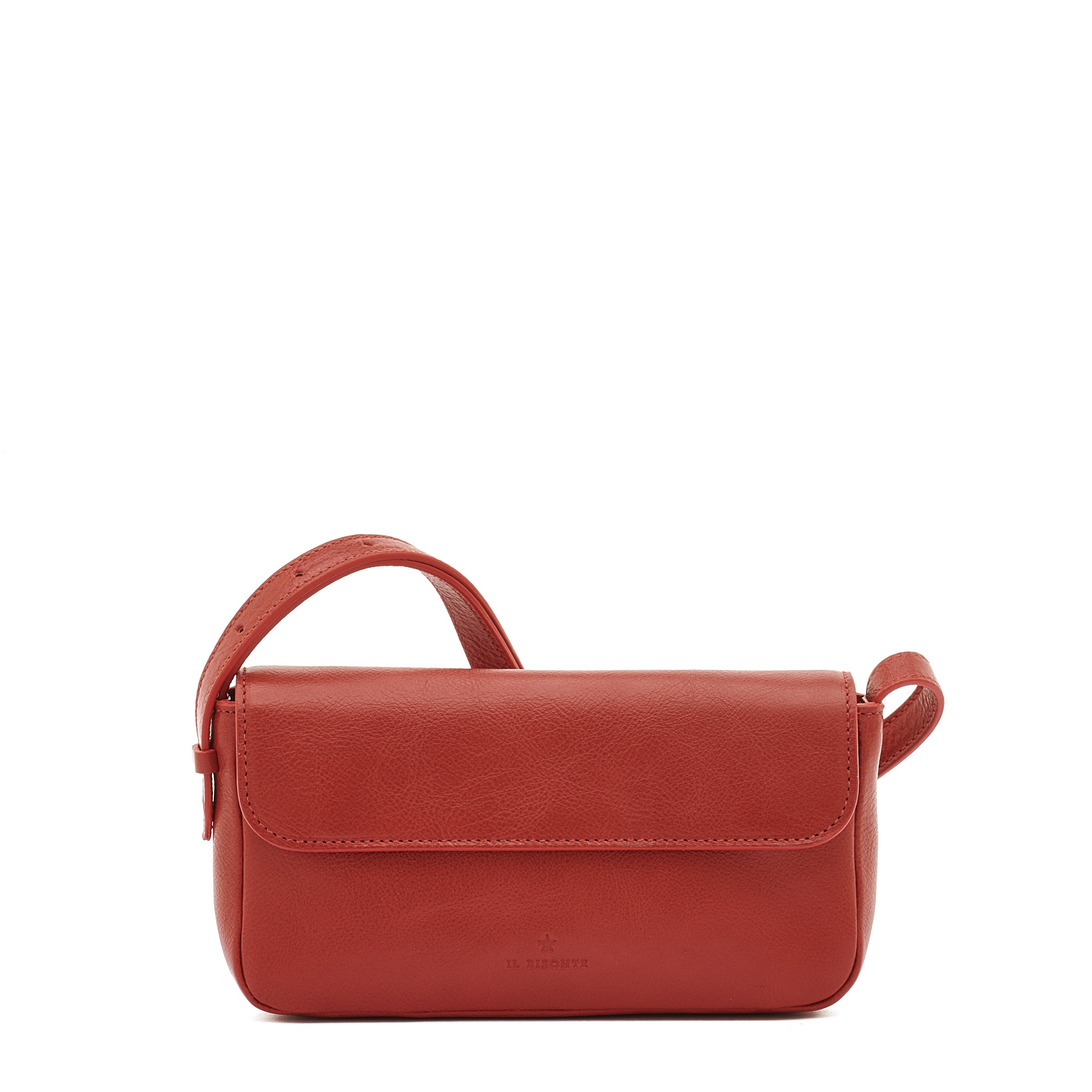 Studio | Women's crossbody bag in leather color red